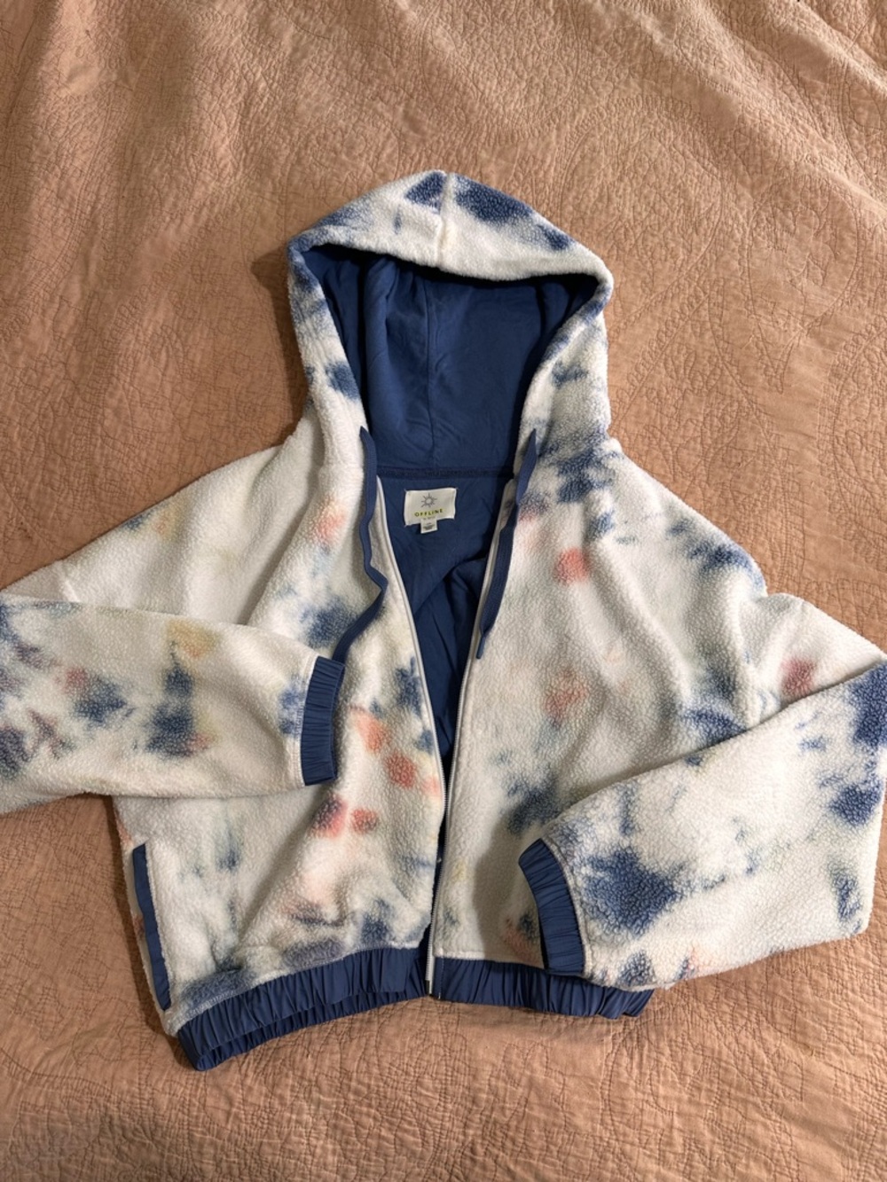 Offline Aerie Sherpa zip up jacket